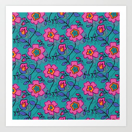 Flower 41 Art Print