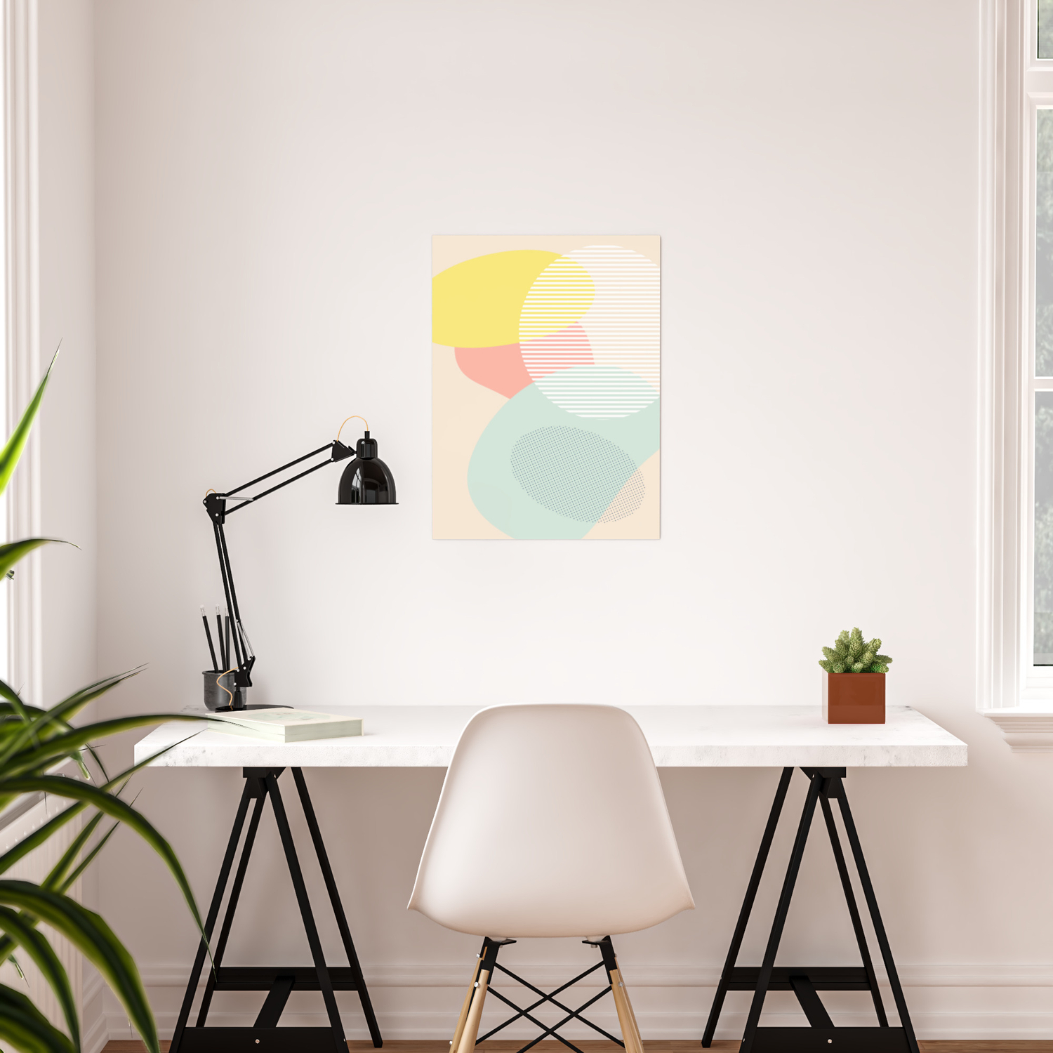 Lost In Shapes Iii Society6 Abstract Poster By Designdn Society6