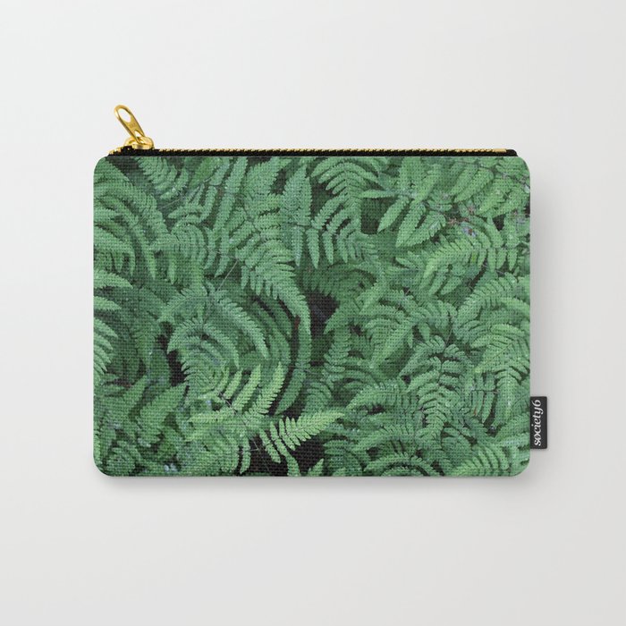 Forest Ferns Carry-All Pouch