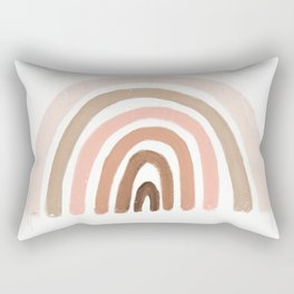 rainbow pink minimalist Rectangular Pillow