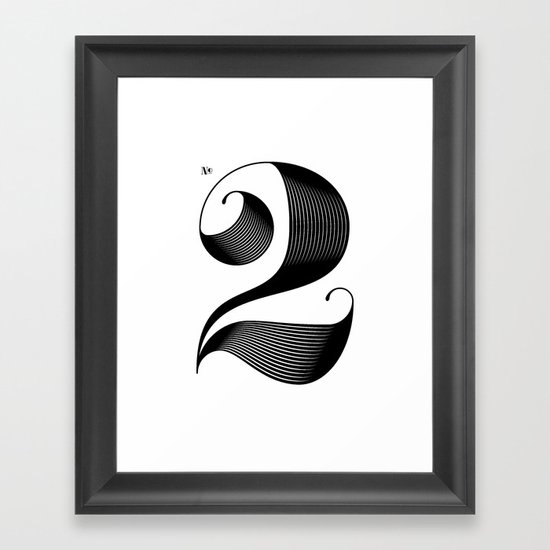 No. 2 Framed Art Print