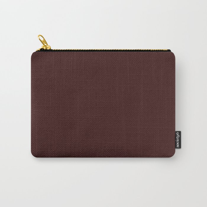 Autumn Wood Brown Carry-All Pouch