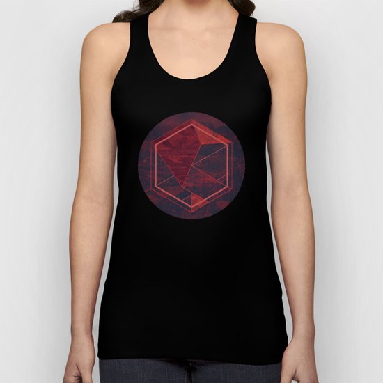 Thinking of a Foreign Girl Unisex Tank Top