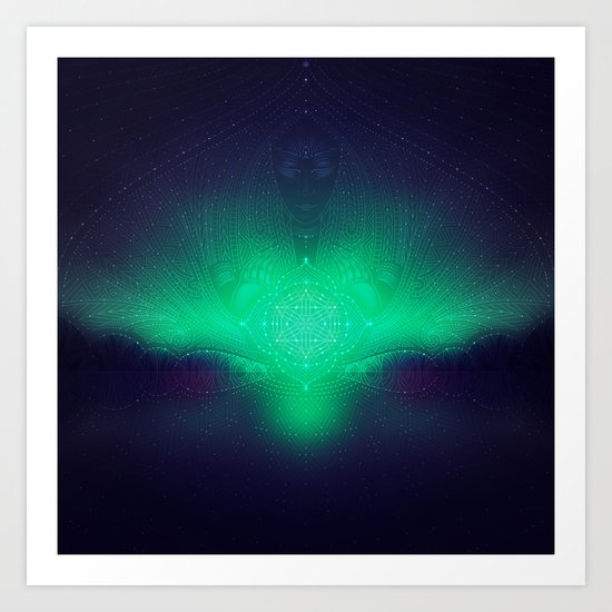 dreaming gate Art Print