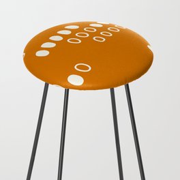 Spots pattern composition 7 Counter Stool