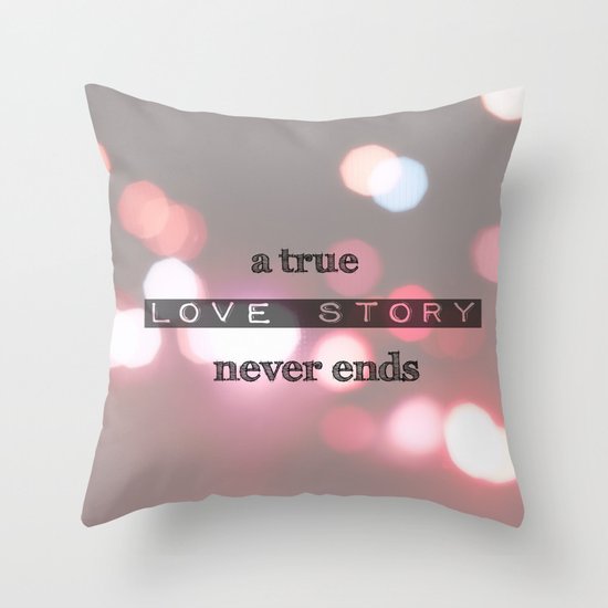 LovE Throw Pillow