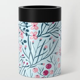 Pink Berry Jungle Can Cooler