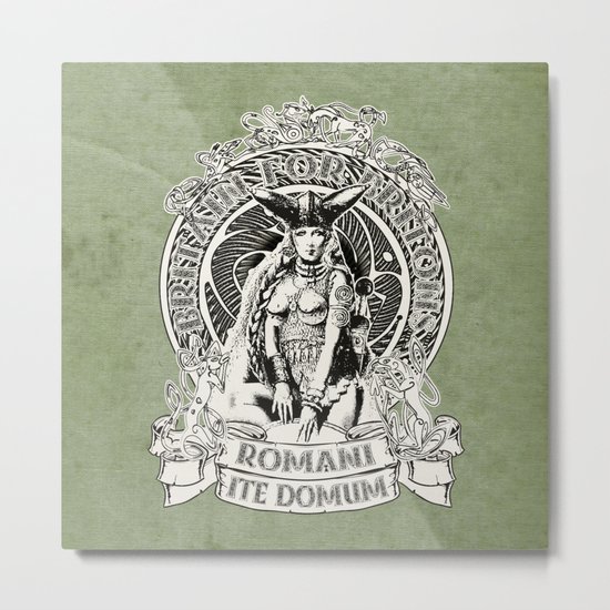 Boudicca: Original Nationalist Metal Print