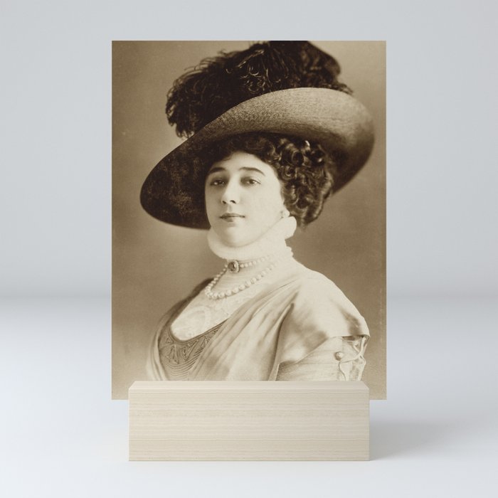 La Belle Otero, by Jean Reutlinger (c1910) Mini Art Print