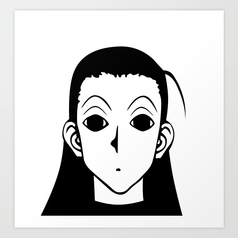 Illumi Hunterxhunter Art Print By Orsociock Society6