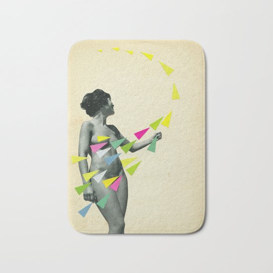 She's a Whirlwind Bath Mat