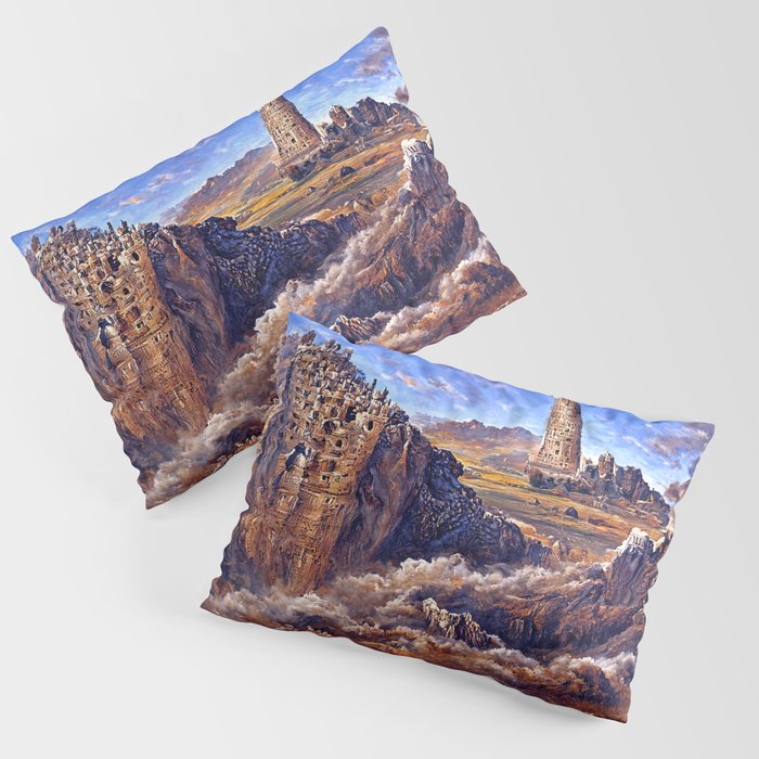 The Valley of Towers Pillow Sham