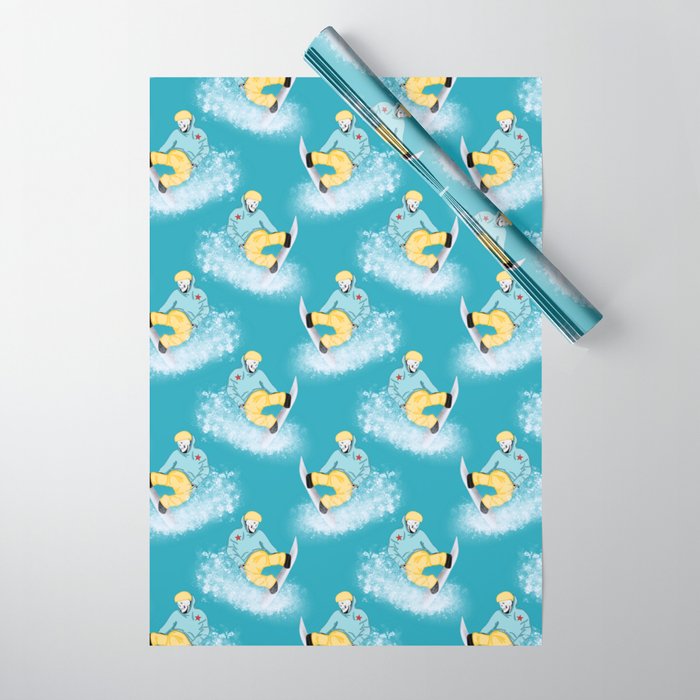Fast Eddie Wrapping Paper