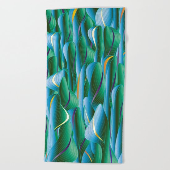 Another Green World Beach Towel