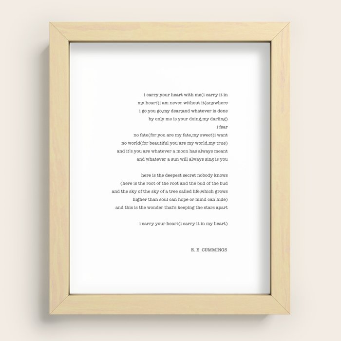Recessed Framed Print