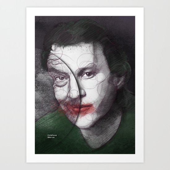 circlefaces Art Print