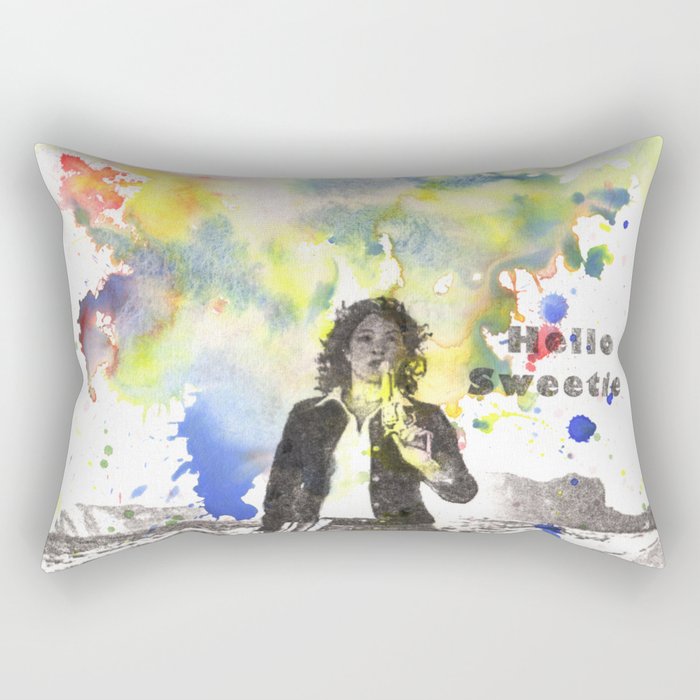 Riversong From Doctor Who Hello Sweetie Rectangular Pillow