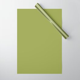 Fresh Apple Green Wrapping Paper