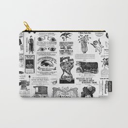 Vintage Victorian Ads Carry-All Pouch | Balloon, Vintagebicycle, Bicycles, Vintagemachine, Collage, 19Thcenturyads, Vintagehands, Typography, Hands, Bike 