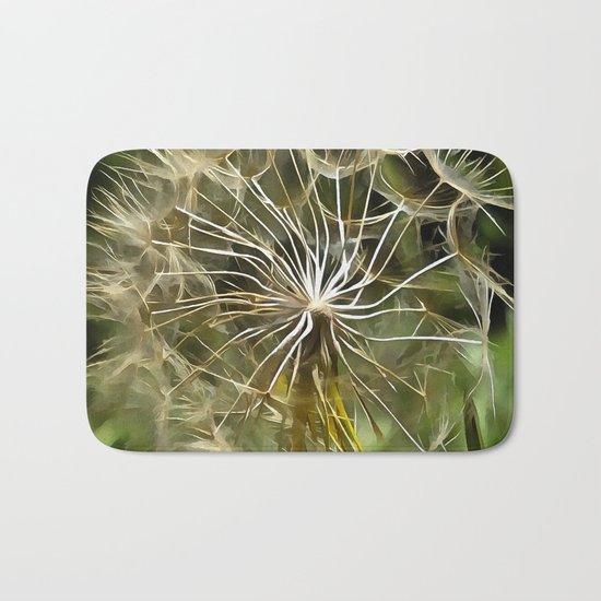 Tragopogon Wildflower Salsify Bath Mat