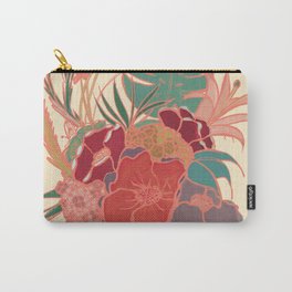 Vintage Floral Tropical - Market + Supply Carry-All Pouch
