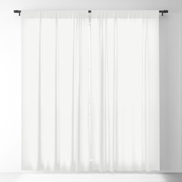 White Chiffon  Blackout Curtain
