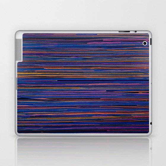 Color Drip Purple Laptop & iPad Skin