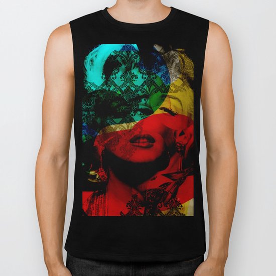 Marilyn Mix 2c Biker Tank