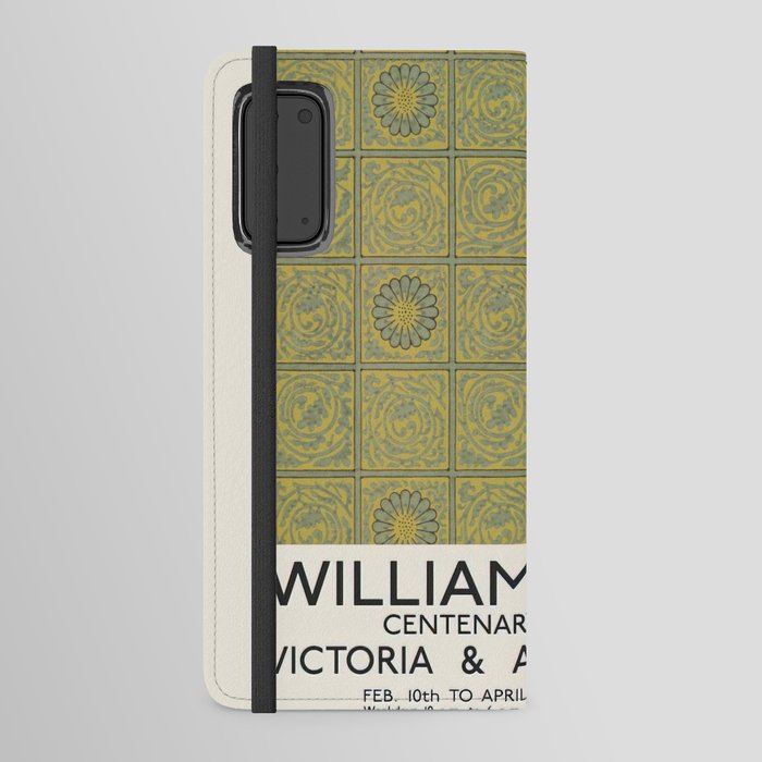 Art Exhibition pattern (1874) William Morris Android Wallet Case