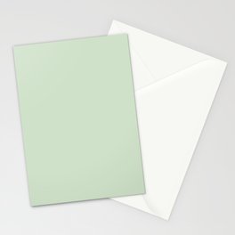 Endive Green Stationery Card