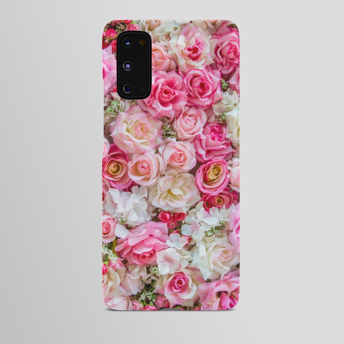 Pink & Red Roses Android Case
