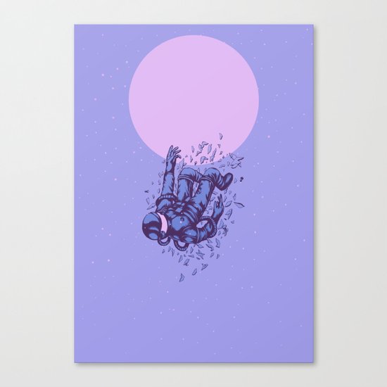 Astronaut 3 Canvas Print