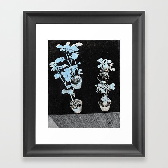 Das Hier/ The Here Framed Art Print