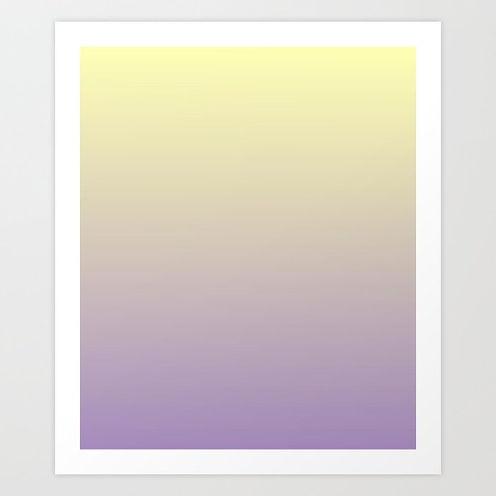 Color Gradient 10 Yellow And Purple Or Violet Abstraction Abstract Minimalism Plain Ombre Art Print By Oldking Society6 Color Gradient 10 Yellow And Purple Or Violet Abstraction Abstract Minimalism Plain Ombre Art Print By Oldking Society6