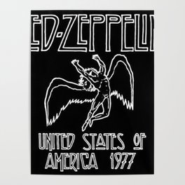 L E D zeppelin on tour 2022 Poster