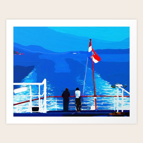 Leaving Home Art Print