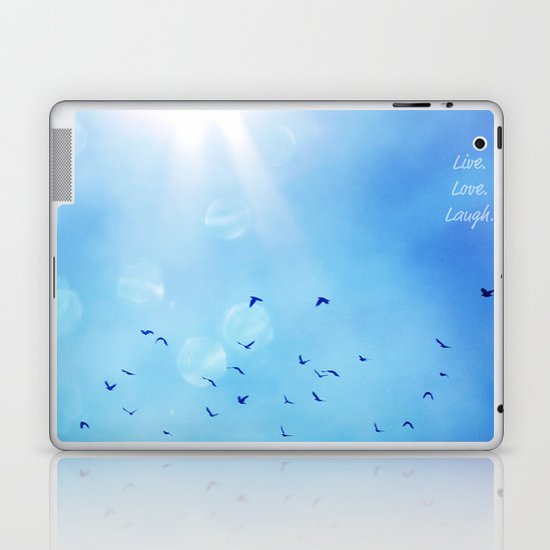 Live. Love. Laugh. Laptop & iPad Skin