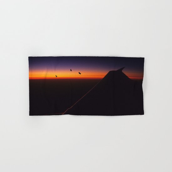 Boeing Sunset Hand & Bath Towel