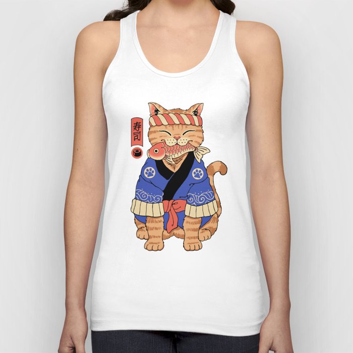 Sushi Meowster Tank Top
