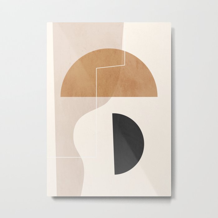 Geometric Abstract 82 Metal Print