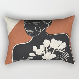 Touch of Bloom 6 Rectangular Pillow