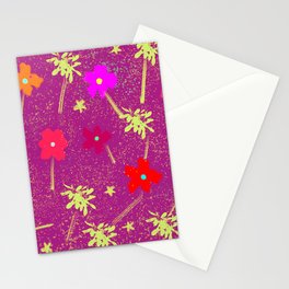 Best Wishes Tropical  Stationery Card