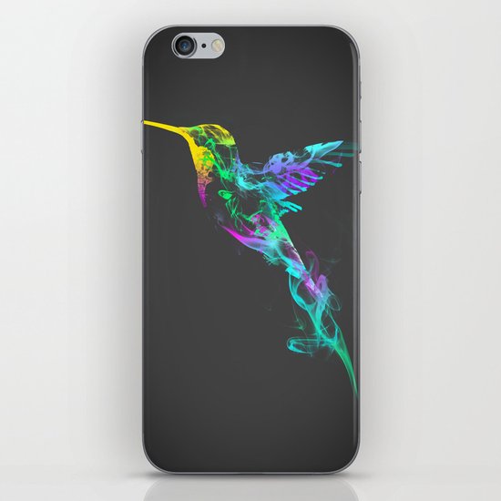 Strange smoke iPhone & iPod Skin