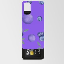 Purple Bubbles Android Card Case