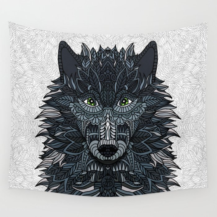 Wolf Wall Tapestry