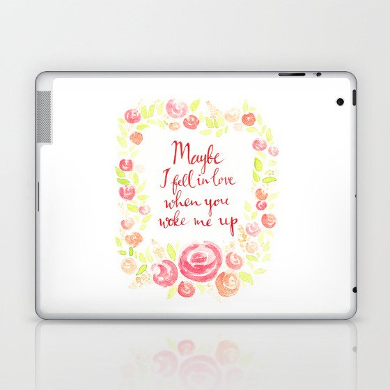 Wake Me Up Laptop & iPad Skin