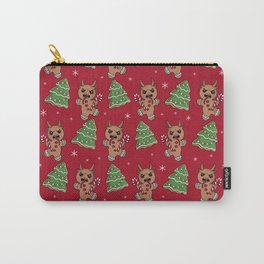 Gingerbread Krampus pattern Carry-All Pouch