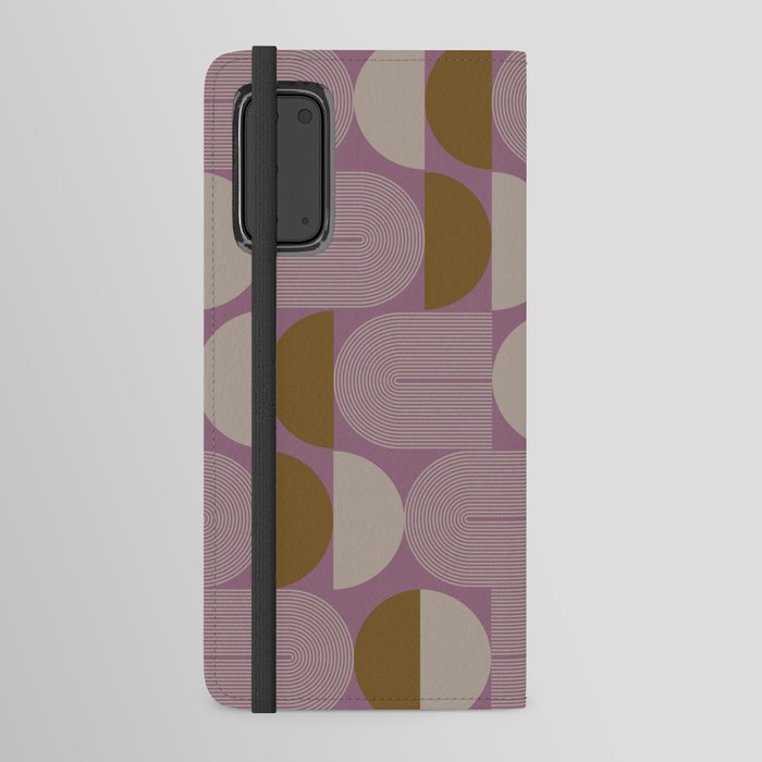 Abstraction_SUNLIGHT_BOHEMIAN_PATTERN_POP_ART_PATTERN_1210A Android Wallet Case
