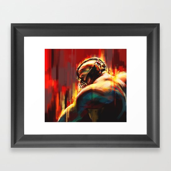 Break Framed Art Print