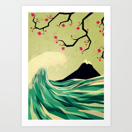 falling in love Art Print